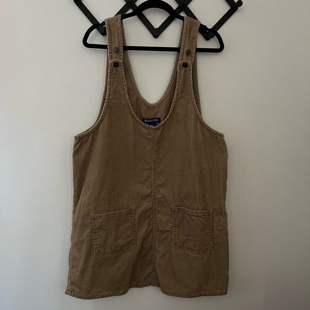Corduroy Overall Dress